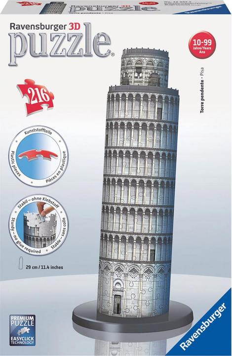 3D Leaning Tower (216 pieces)