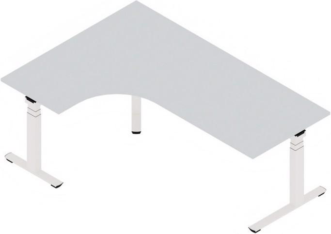 Image du produit Palmberg Table CREW C Lift gris L : 2000