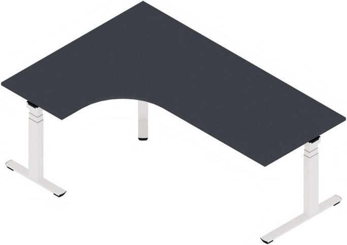 Palmberg Table CREW C Lift anthracite W: 2000