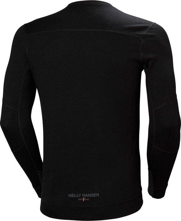 Produktbild Helly Hansen Workwear Apatiniai marškinėliai HELLY HANSEN Lifa Merino Crewneck, juodi M (M)