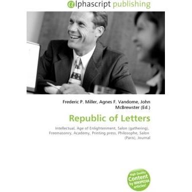 Republic of Letters, Fachbücher von Agnes F. Vandome, Frederic P. Miller, John McBrewster