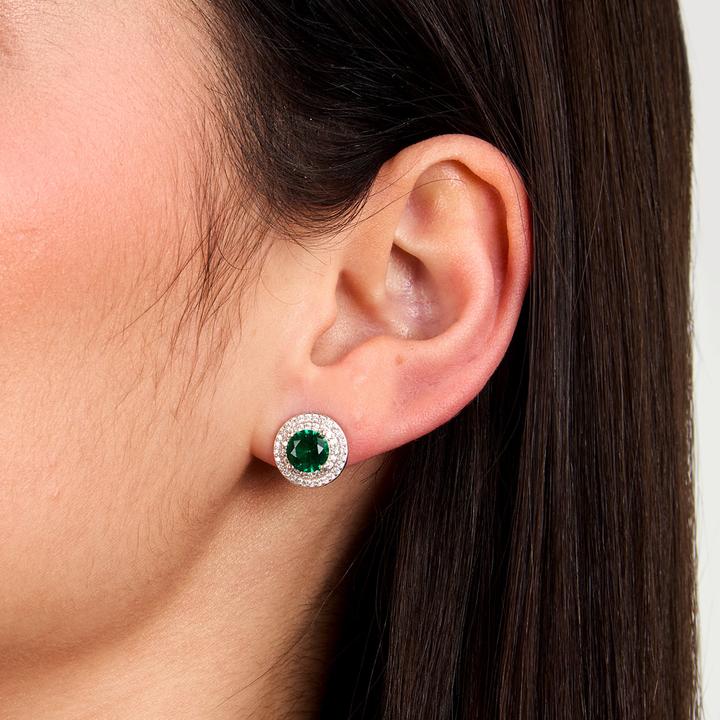 Produktbild Morellato Dazzling Silver Earrings With Green Zircon Tesori Saiw275 (Silber 925)