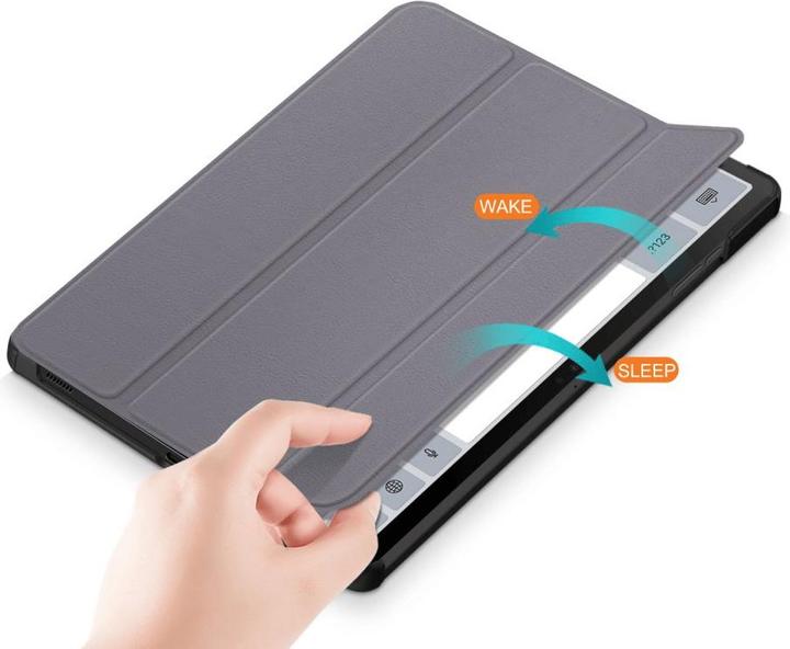 Produktbild Cover-Discount Galaxy Tab S9 - Tri-fold Smart Case grau (Galaxy Tab S9)