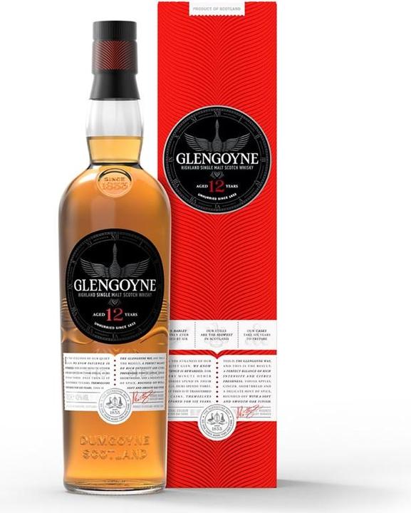 Produktbild Glengoyne 12 Years (Single Malt, Scotch Whisky, 1 x 70 cl)