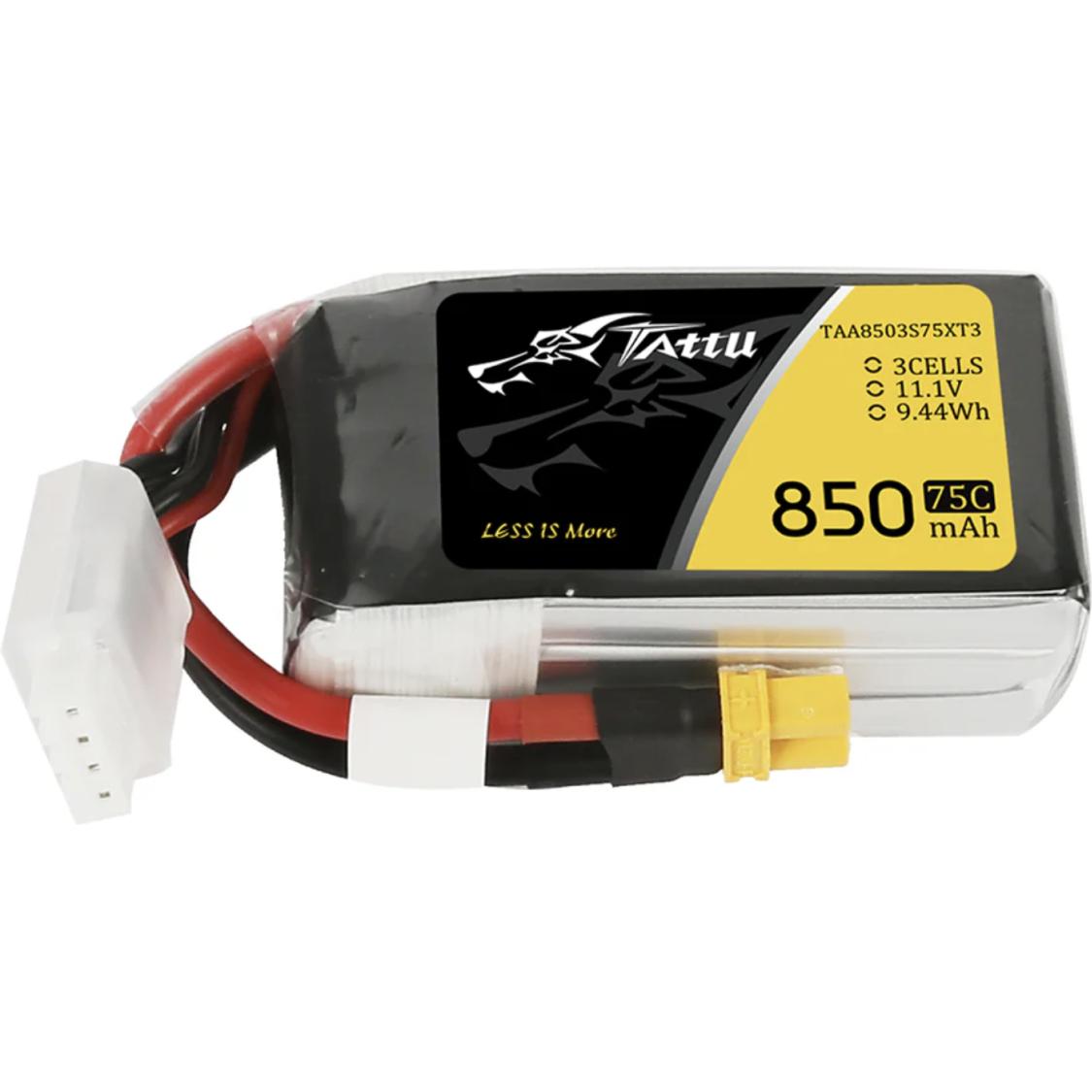 Tattu RC-Akku LiPo 850 mAh 11.1 V 75C (11.10 V, 850 mAh)