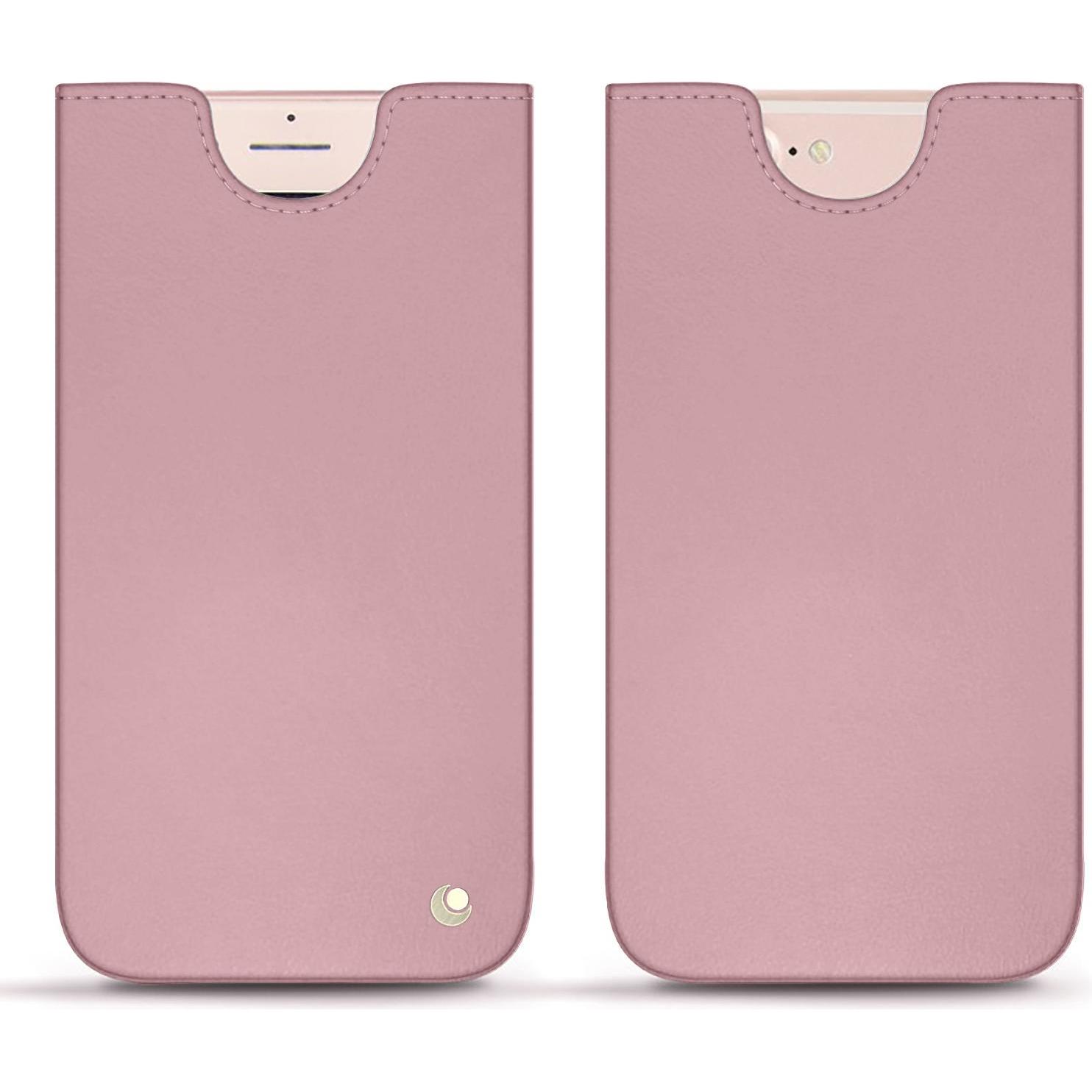 Noreve Lederschutzhülle (Apple iPhone 7 Plus), Smartphone Hülle, Rosa