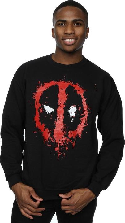 Immagine prodotto Deadpool Splat Face Felpa Uomo (S)