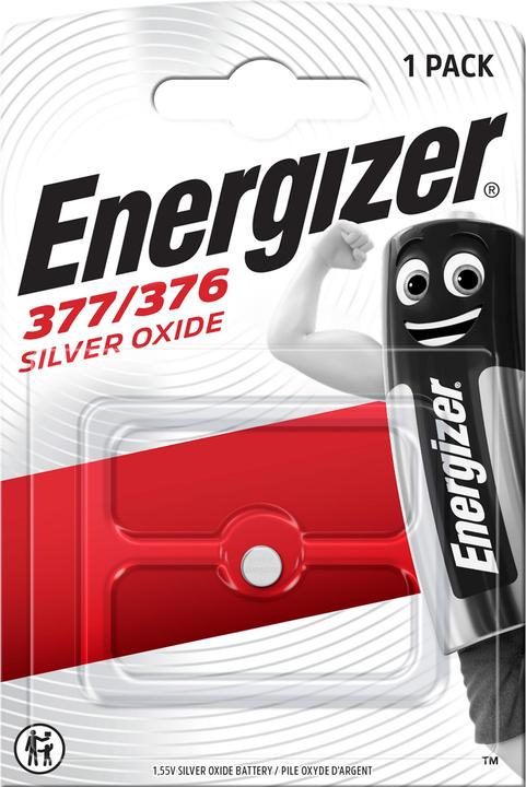 Produktbild Energizer Silver Oxide 377/376 (1 Stk., SR66, 24 mAh)