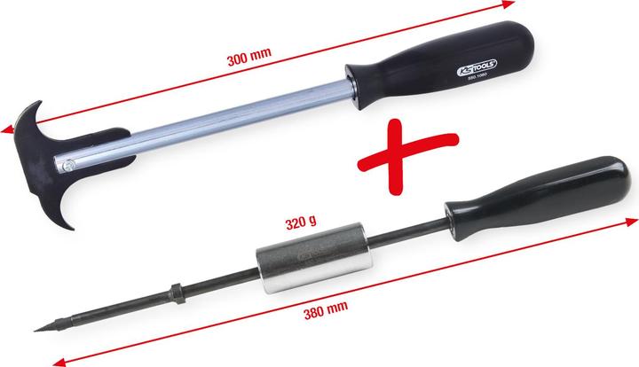 Actual product image KS Tools Radial shaft seal remover set, 2 pcs