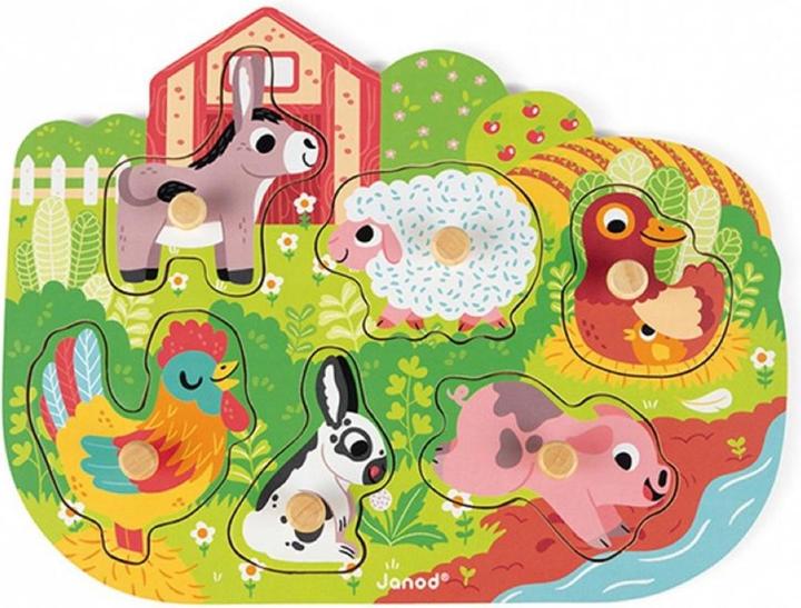 Image du produit Janod Ferme (6 pièces)