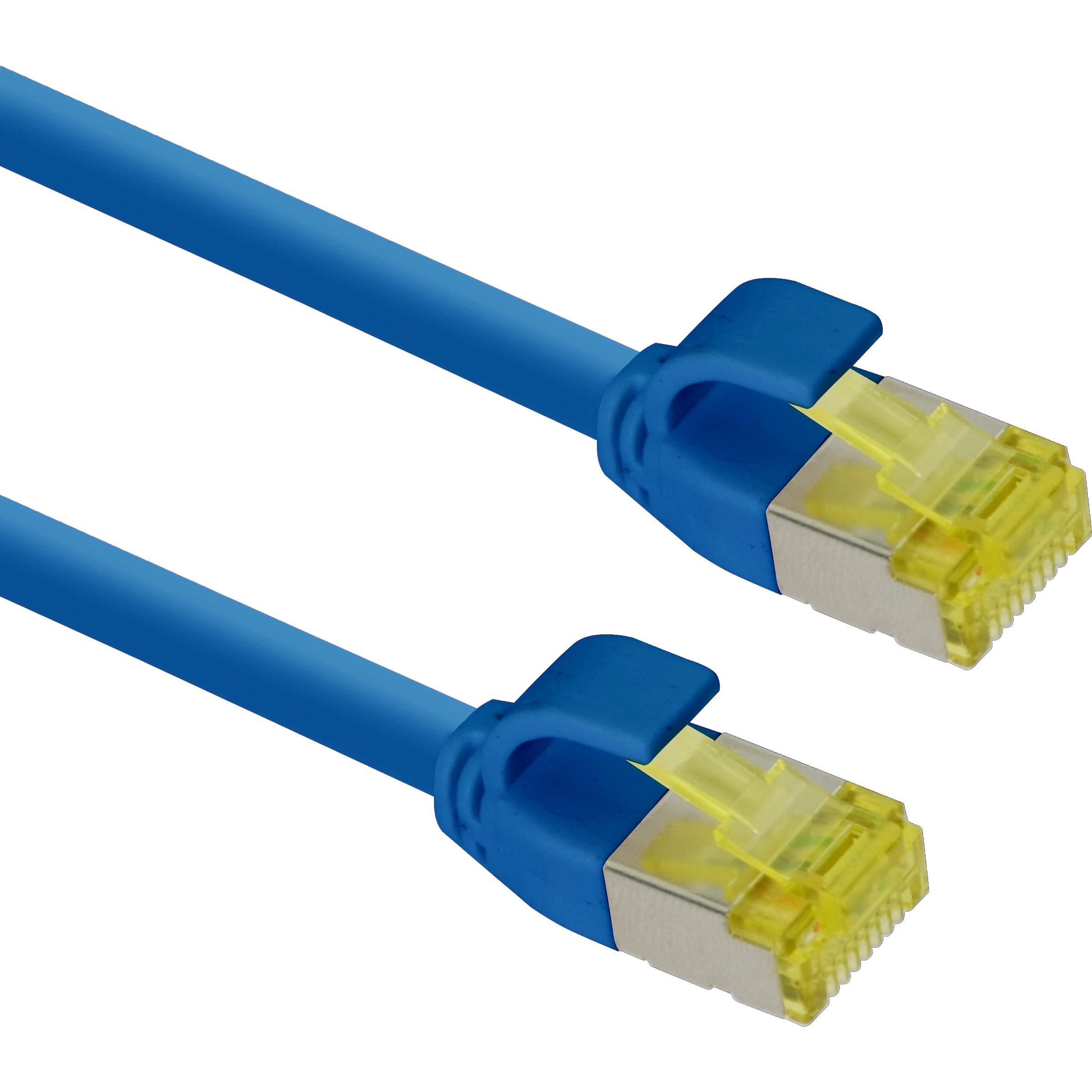 Helos Ultra Slim Patch-Kabel (PiMF, SFTP, CAT6a, 5 m), Netzwerkkabel
