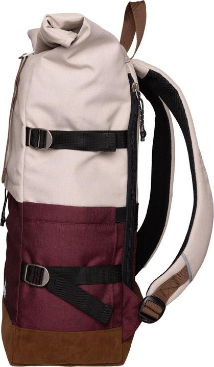 Produktbild Walker Schulrucksack Roll up two popcorn/maroon (23 l)