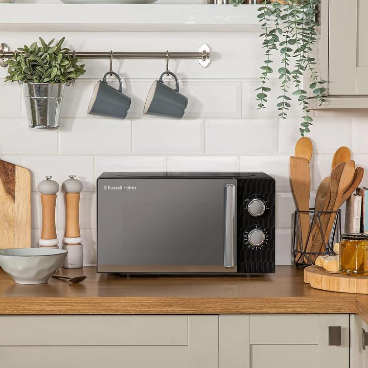 Actual product image Russell Hobbs Manual Microwave with 5 Power Levels, Defrost Function, and Integrated Timer (17 l)