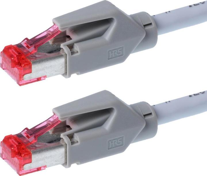 Actual product image Draka Patch cord S/FTP PiMF CAT 6 EIA/TIA grey 0.3m (UTP, CAT6, 0.30 m)
