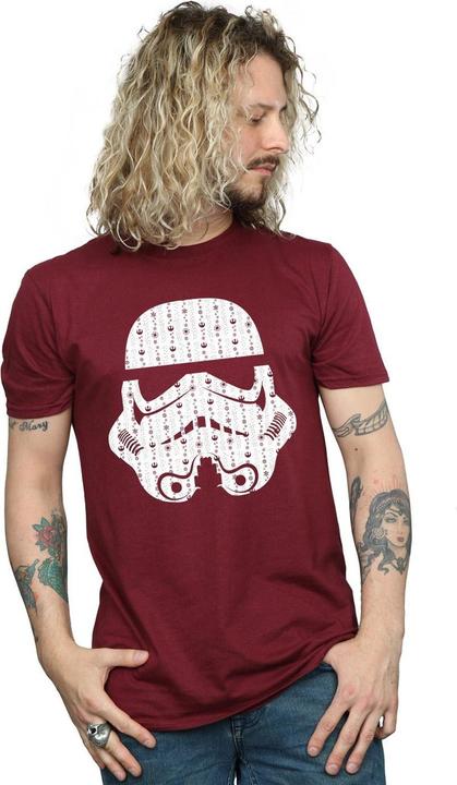 Produktbild Star Wars Christmas Stormtrooper Helmet TShirt (S)