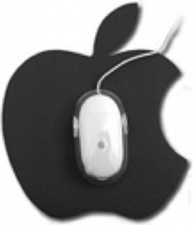 Produktbild MaxUpgrades shaped Mouse Pad schwarz (S)