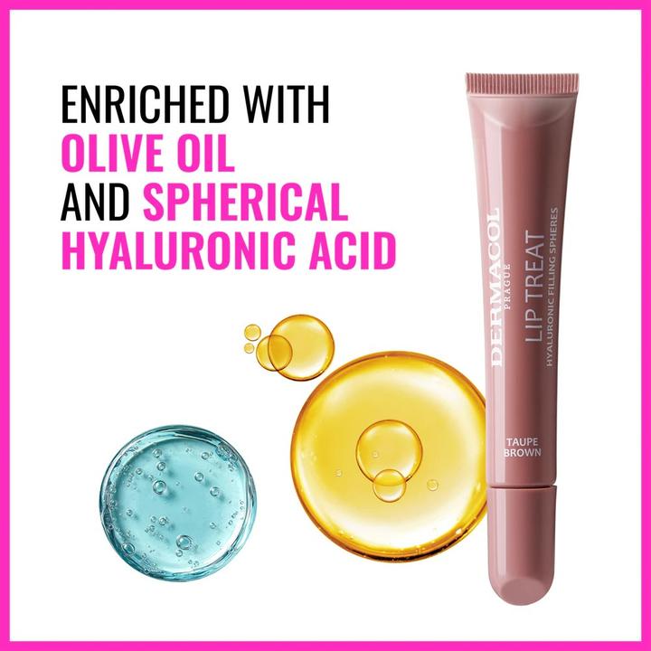 Image du produit Dermacol - Moisturizing lip gloss (Lip Treat) 10 ml - Shade: 7 Summer Crush