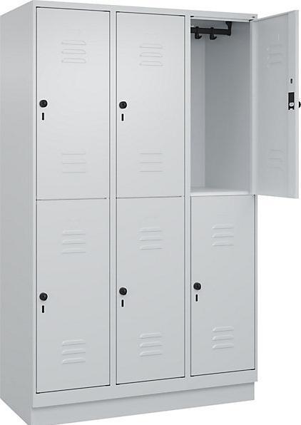 Actual product image C+P Double-decker locker Classic PLUS (120 cm, 195 cm)