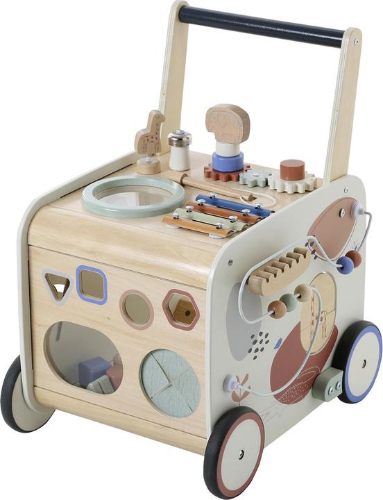 Vertbaudet Baby Lauflernwagen Motorik- und Musikelementen, Holz FSC®