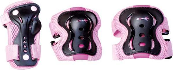 Actual product image Muuwmi protector set - size XS (3-8 years) (XS, Wrist protectors, Knee pad, Elbow protectors, Unique specimen)