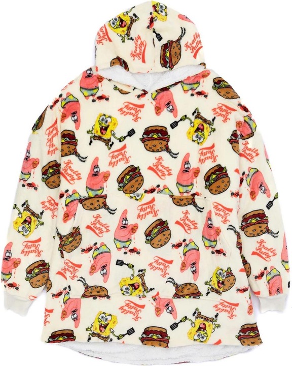 Produktbild Spongebob Squarepants Erwachsene Hoodie Decke in Übergrösse (One Size)