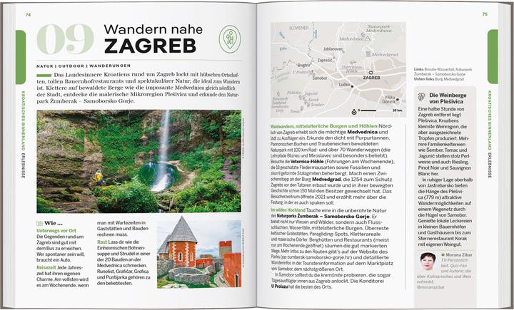 Produktbild Reiseführer Entdecke Kroatien (Deutsch, Anja Mutic, Isabel Putinja, Lucie Grace, 2025)