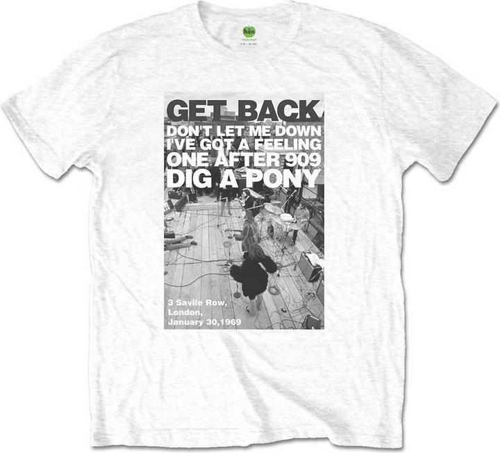 The Beatles Rooftop Shot