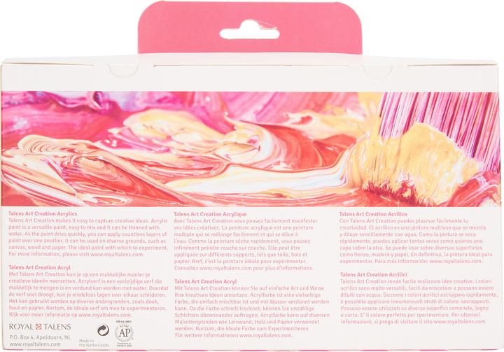 Produktbild Talens Acrylfarbe 6er-Set (75 ml)