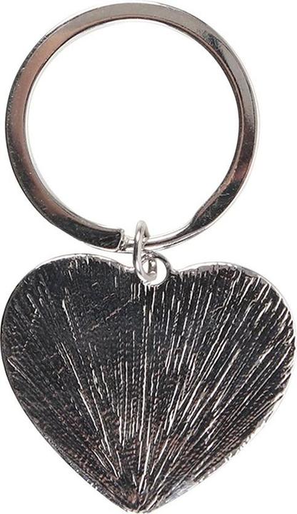 Actual product image Something Different Goth Mum Heart Keyring