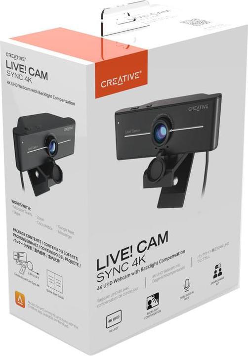 Actual product image Creative live! cam sync 4k (8.30 Mpx)