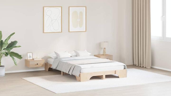 Actual product image vidaXL Bettrahmen (135 x 190 cm)