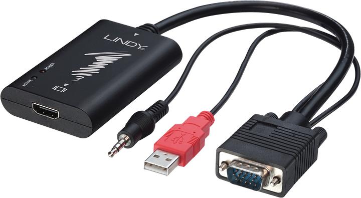 Produktbild Lindy VGA zu (HDMI, 15 cm)