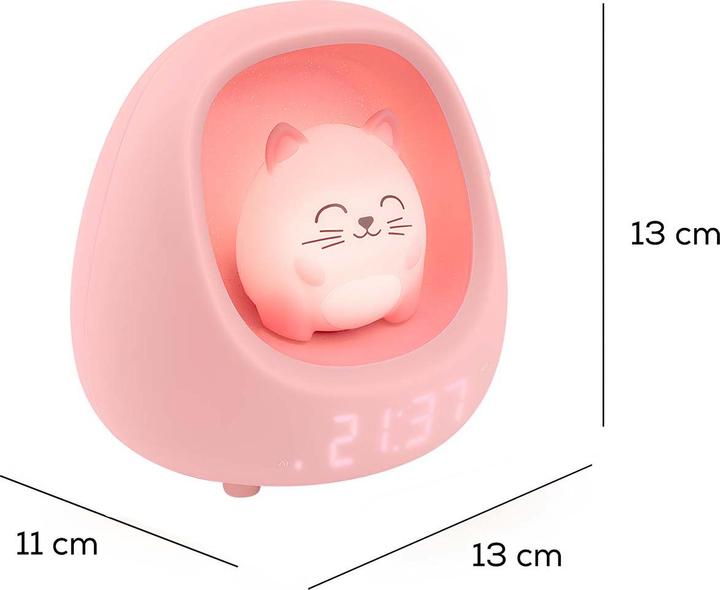 Produktbild Bigben Kids Wecker mit Nachtlicht - Cat (Nest)