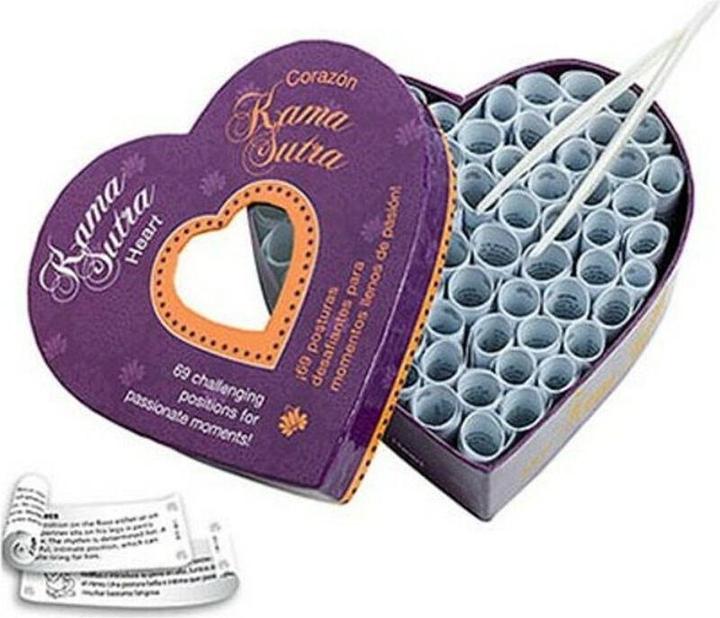 Actual product image tease & please Kama Sutra Heart (Other, Spanish, English)
