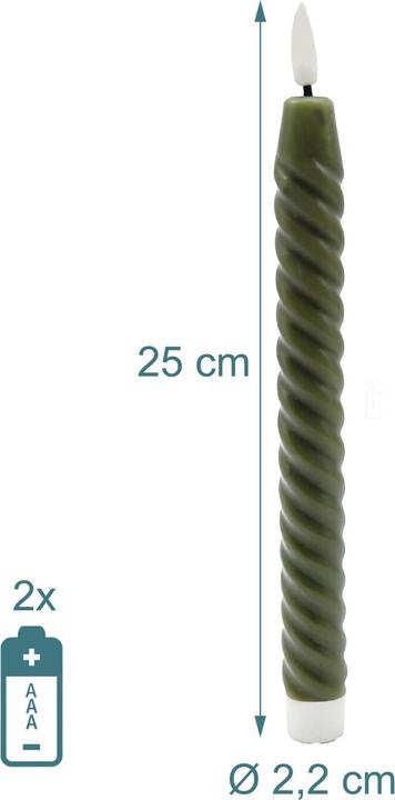 Immagine prodotto Relaxdays 6x candele LED (6x)