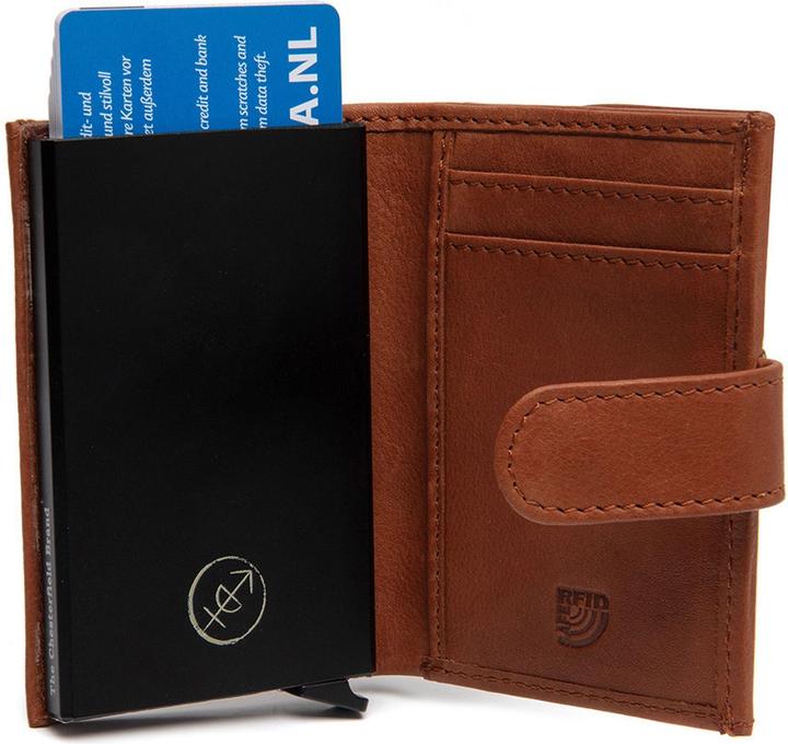 Actual product image The Chesterfield Brand Torola Geldbörse RFID Schutz Leder 7.5 cm