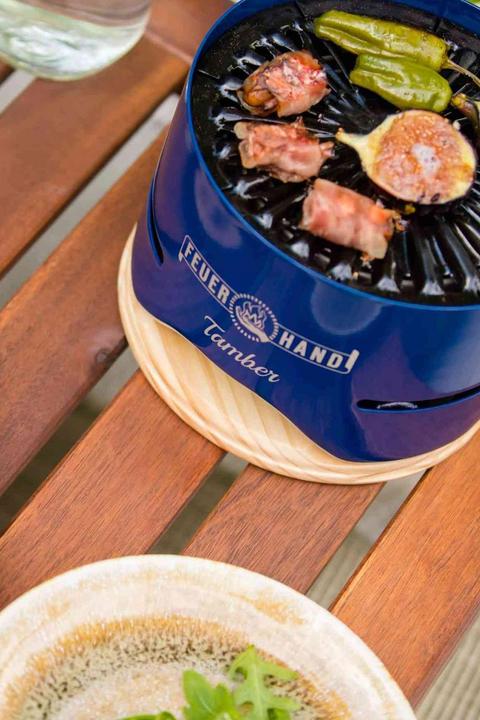 Actual product image Siena Garden Tamber table grill blue