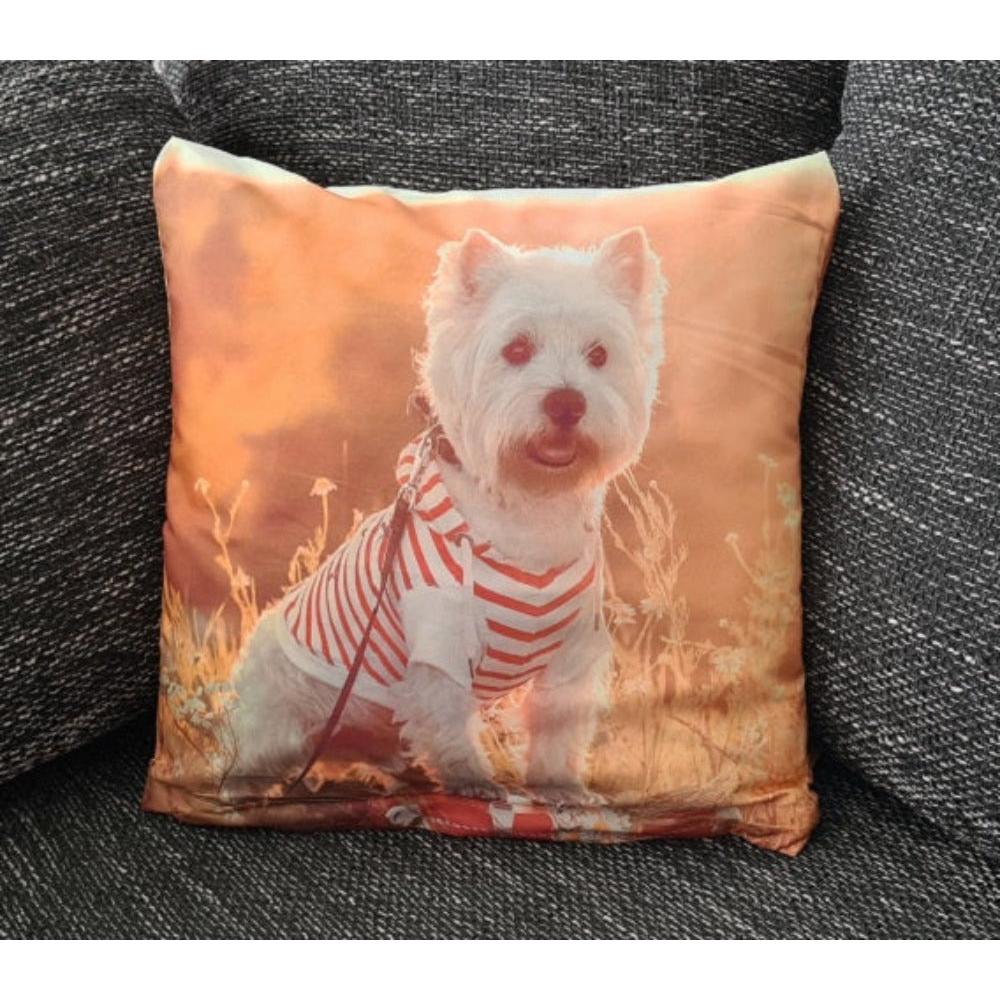 Tinisu, Dekokissen, Dekorativer Tier Kissenbezug: SÃ¼ÃŸer Hund - 40cm x 40cm (40 x 40 cm)