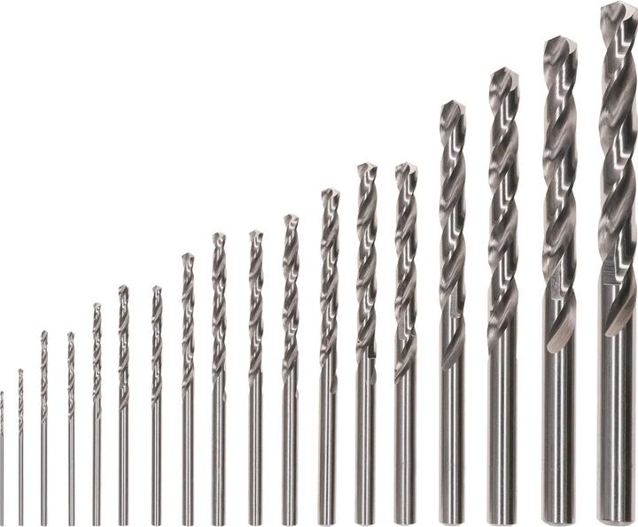Image du produit Bosch Professional Zubehör PRO Metal HSS-G Ensemble de forets hélicoïdaux, 18 pièces (1 mm, 1,5 mm, 2 mm, 2,5 mm, 3 mm, 3,5 mm, 8 mm, 9 mm, 10 mm, 4 mm, 4,5 mm, 5 mm, 5,5 mm, 6 mm, 7 mm)