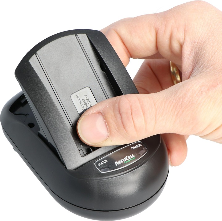 Immagine prodotto AccuCell Caricabatterie per la videocamera TOSHIBA Camileo S20, PX1685 (Caricatore)