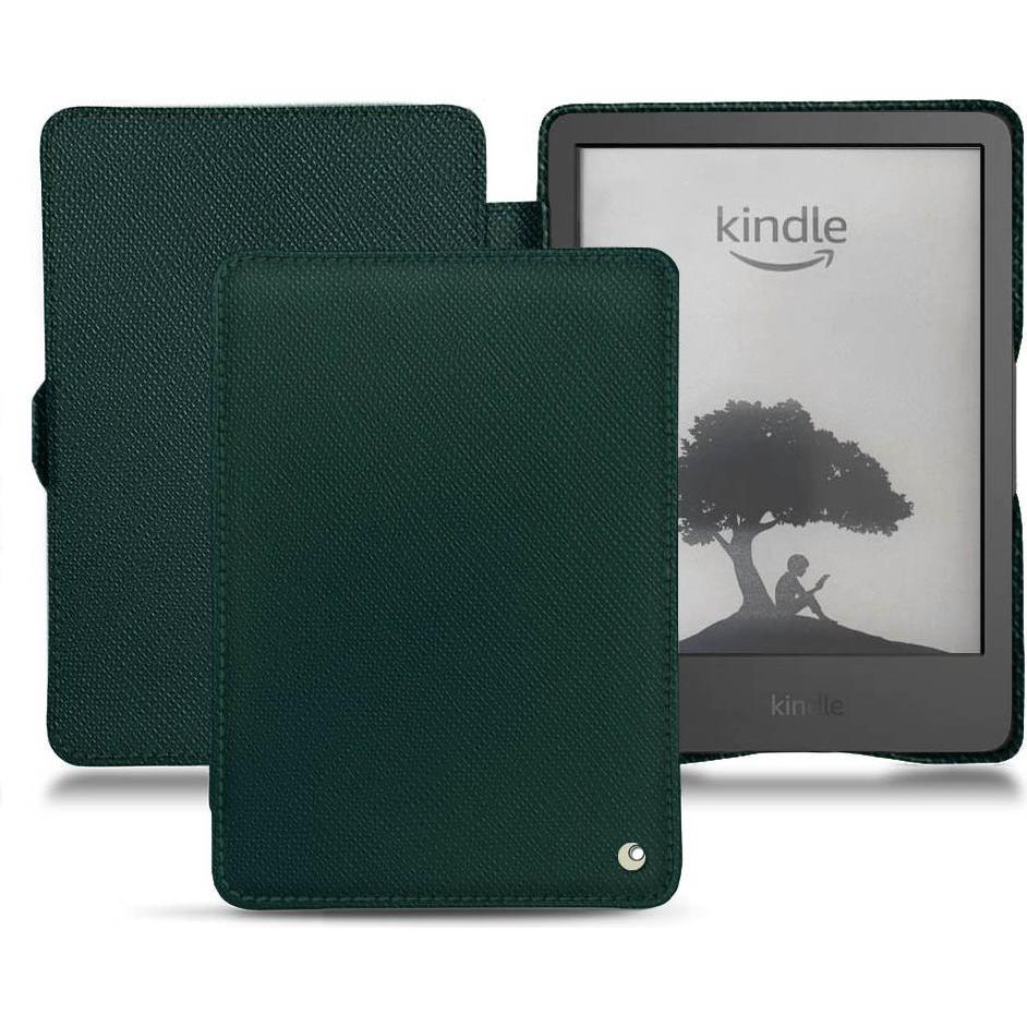 Noreve Lederschutzhülle horizontal (Kindle), Tablet Hülle, Grün