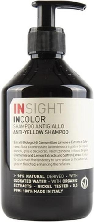 Produktbild Insight Incolor Shampoo Eliminating Yellow Tones 400Ml (400 ml, Flüssiges Shampoo)