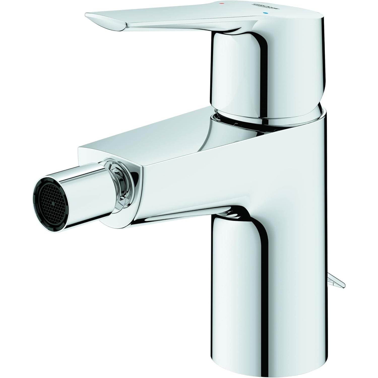 Grohe, Rubinetteria per bagno, Rubinetto per bidet QUICKFIX START, misura S, risparmio idrico, cromo, 32281002