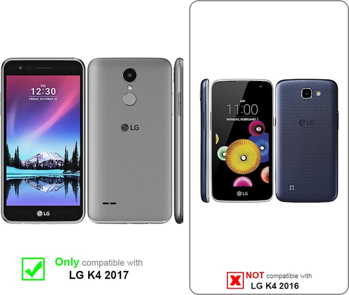 Actual product image Cadorabo TPU Matt Metallic Cover (K4)