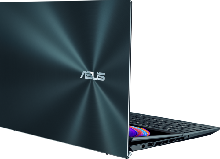 Image du produit ASUS ZenBook Pro Duo OLED (15.60", Intel Core i7-10870H, 16 Go, 1000 Go, CH)