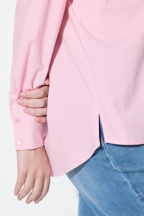 Actual product image Ulla Popken Bluse, Oversized, Hemdkragen, Langarm (54, 56)