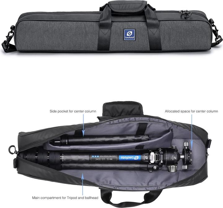 Produktbild Leofoto Carbon Stativ LQ-365C mit Kugelkopf 47mm (Set) (Carbon, Metall)