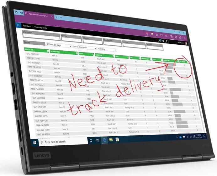 Actual product image Lenovo ThinkPad X1 Yoga Gen 5 (Polish keyboard) (14", Intel Core i7-10510U, 16 GB, 512 GB, Without keyboard layout)