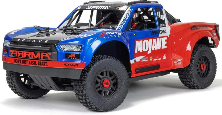 Arrma Short Course Truck Mojave 4x4 4S BLX Blau, ARTR, 1:8 (ARR Almost-Ready-to-Race)