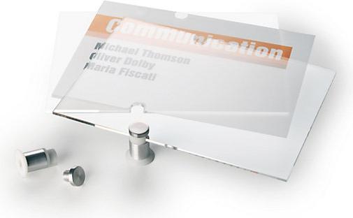 Actual product image Durable Door sign CRYSTAL SIGN